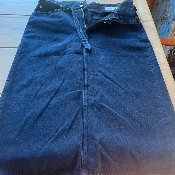 New with tags Rag and Bone Black Bird Paper Bag Levi skirt Sz 29 - Picture 4 of 11